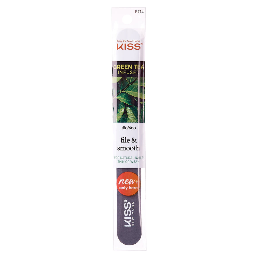 Green Tea Infused Nail File - File & Smooth |F714|