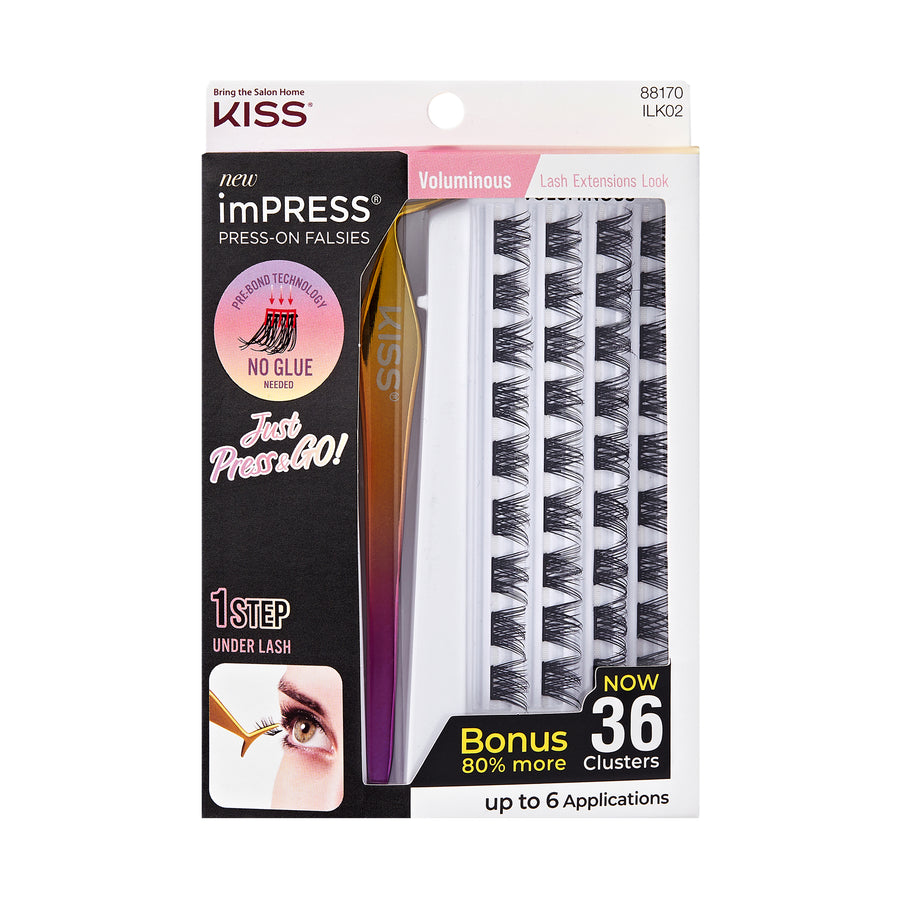 コレクション kiss press imPRESS Press-On Falsies - Voluminous