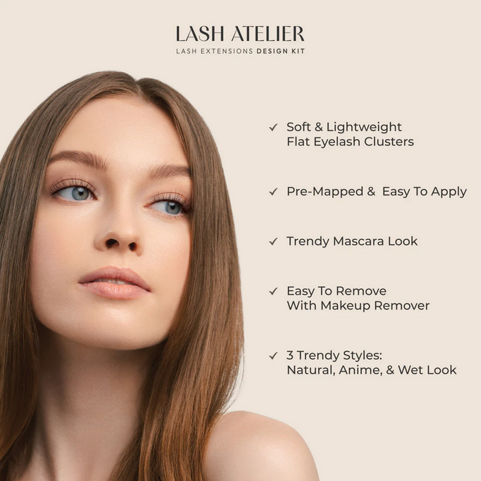 Lash Atelier Lash Design Kit - Natural |LDK01|