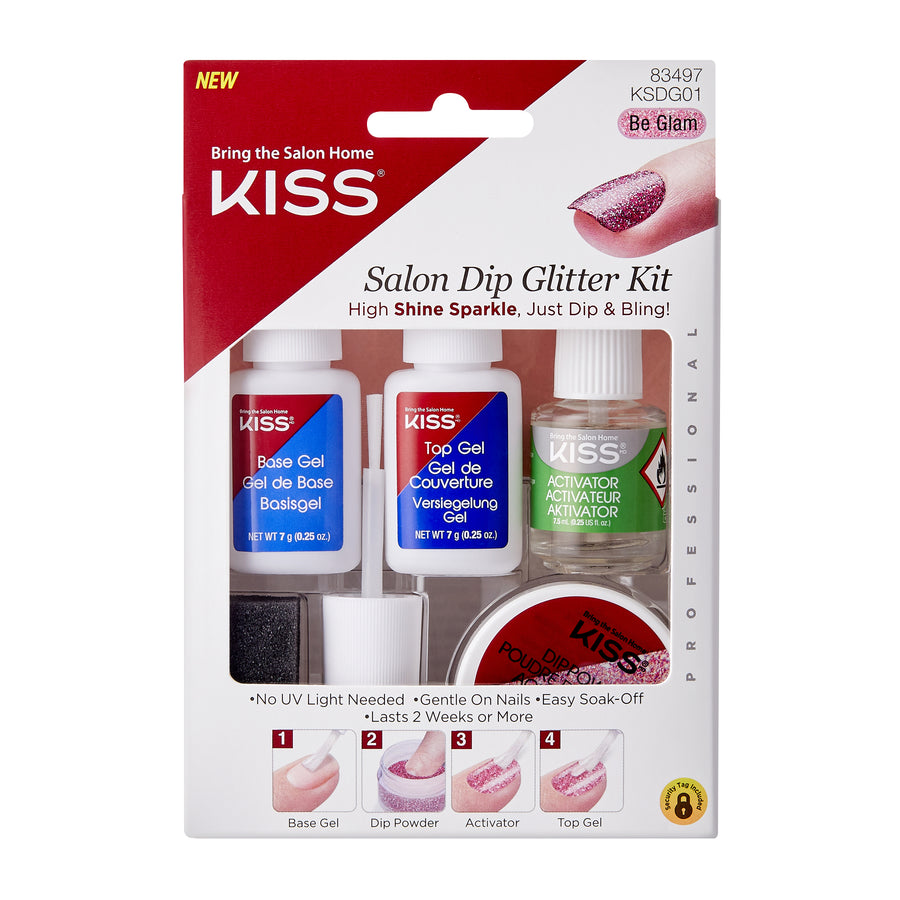 Salon Dip - Pink Glitter |KSDG01|