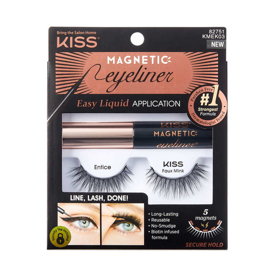 Magnetic Eyeliner & Lash Kit - Entice |KMEK03|